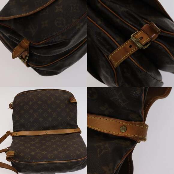 LOUIS VUITTON Monogram Saumur 30 Shoulder Bag M42256 - Picture 11 of 13